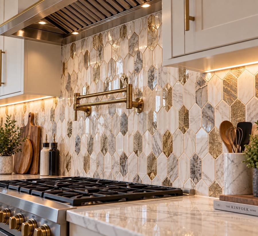 Kitchen — Designer Backsplash
